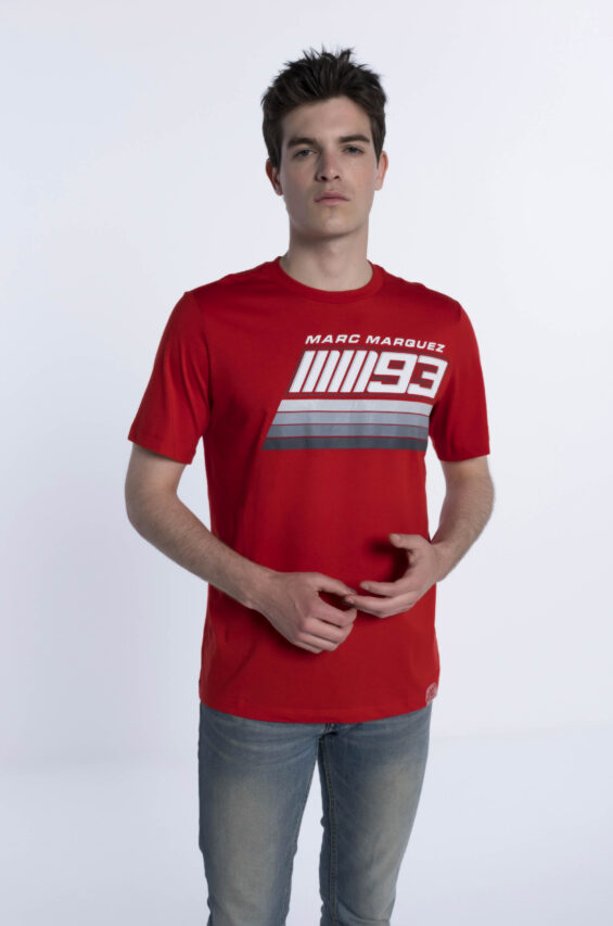 MMMTS 1007 07 New Official Marc Marquez 93 Red T-Shirt 
