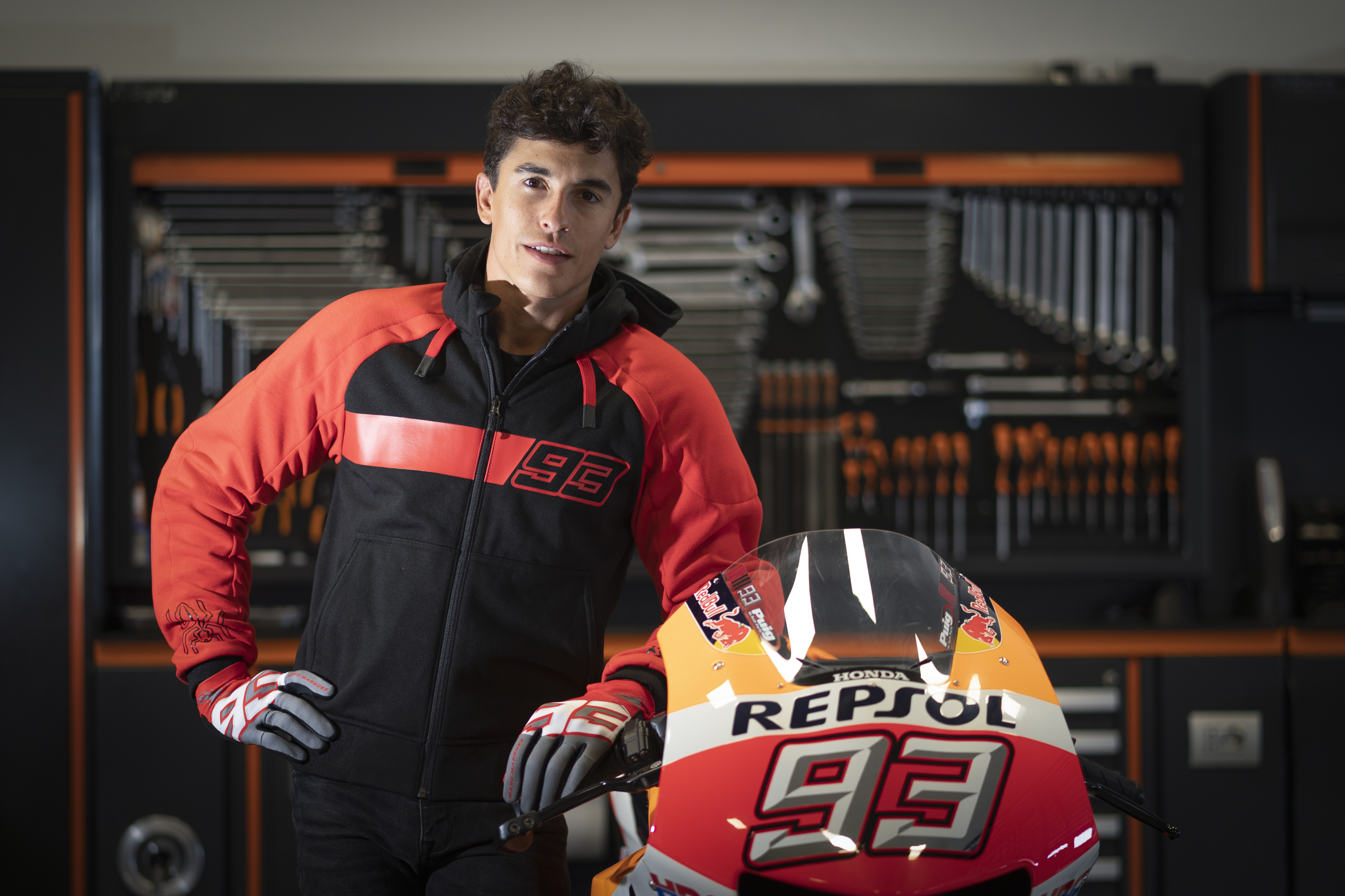 GP RACING T-Shirt MM93 Marc Marquez Photograpic MotoGP Official Racing Apparel 